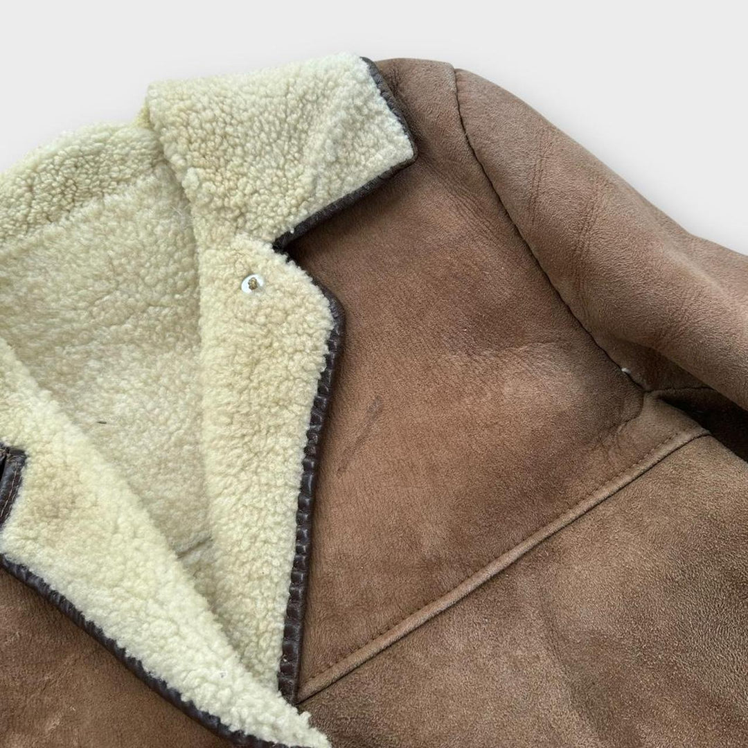 Vintage Sheepskin jacket - medium
