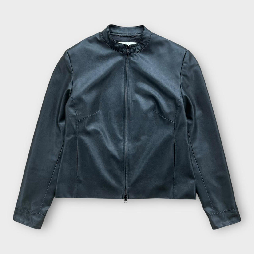 Vintage Y2K women’s leather jacket - UK12