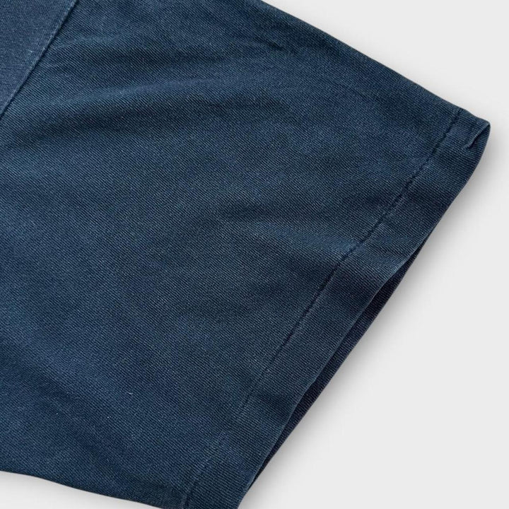 Vintage single stitch biker graphic tee - XL