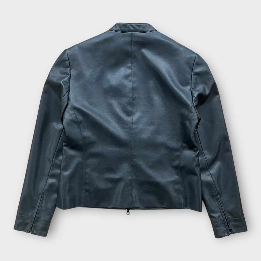 Vintage Y2K women’s leather jacket - UK12