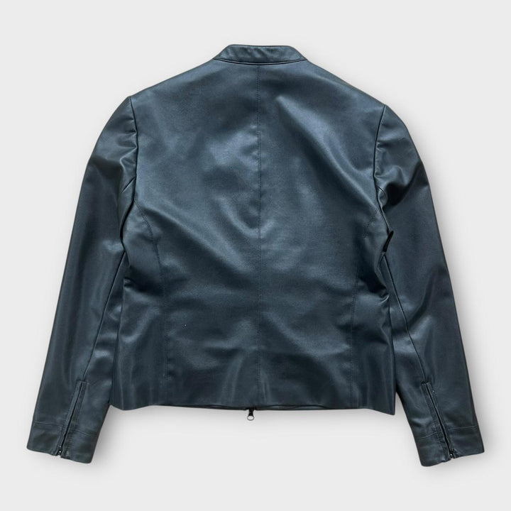 Vintage Y2K women’s leather jacket - UK12