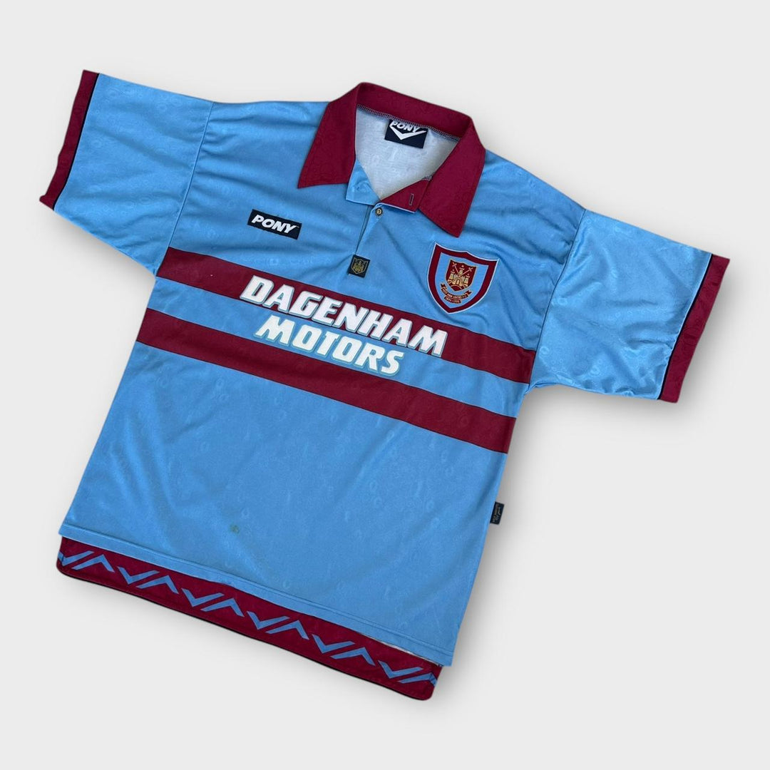 Maglia da calcio vintage del West Ham - grande