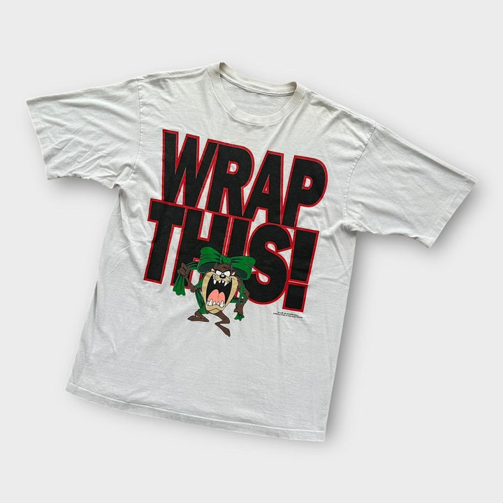 Vintage Taz Christmas graphic tee - XL