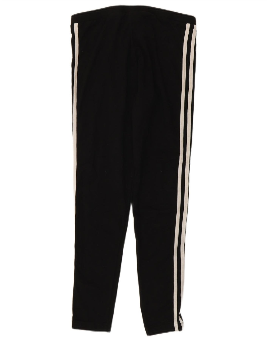 Adidas Womens Leggings UK 14 Medium Black Cotton