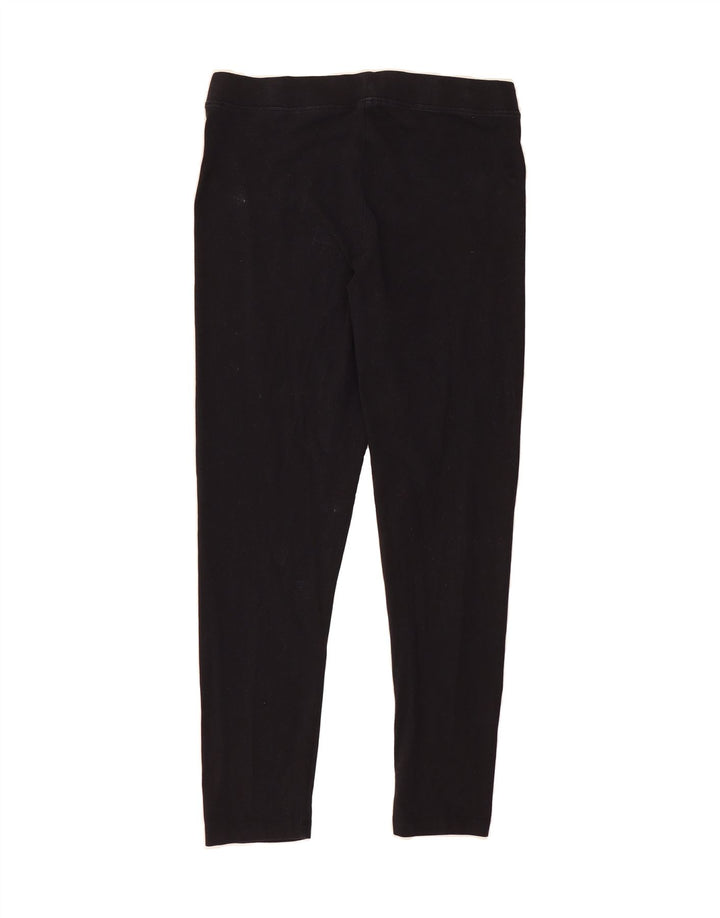 CHAMPION Womens Leggings UK 14 Medium  Black Vintage Champion and Second-Hand Champion from Messina Hembry 