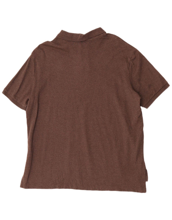 Polo Ralph Lauren Herre poloskjorte XL brun bomuld
