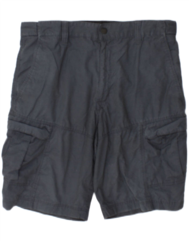 Marks & Spencer Herre Cargo Shorts W34 Large Grå Bomuld
