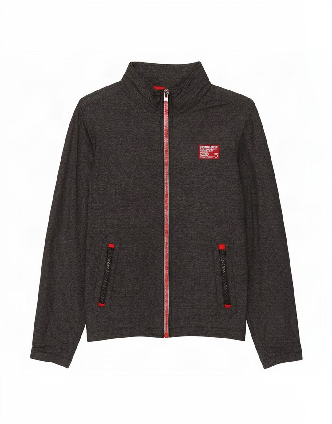 Superdry Mens Windbreaker Jacket UK 36 Small Grey Nylon