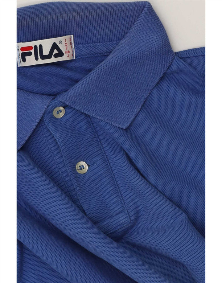 Мужская рубашка поло Fila IT 50 Medium Blue
