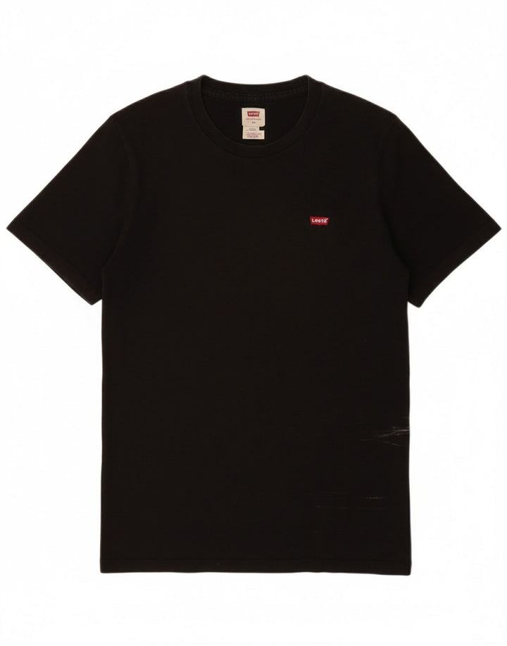 LEVI'S Mens Standard T-Shirt Top XS Black Vintage Levi's and Second-Hand Levi's from Messina Hembry 