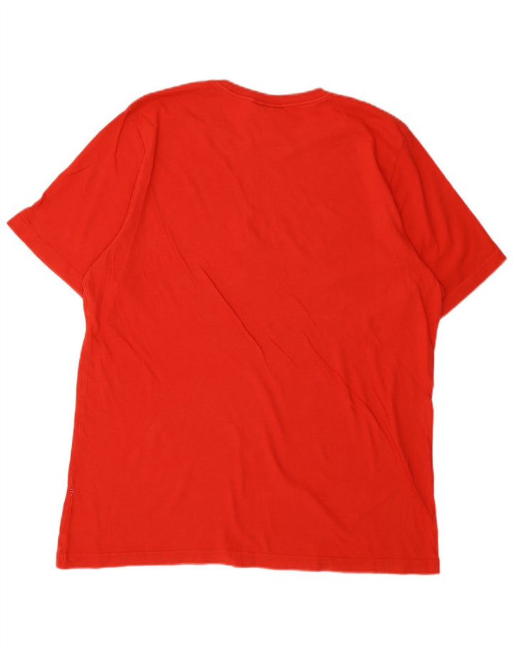 Adidas Mens Graphic T-Shirt Top Large Red