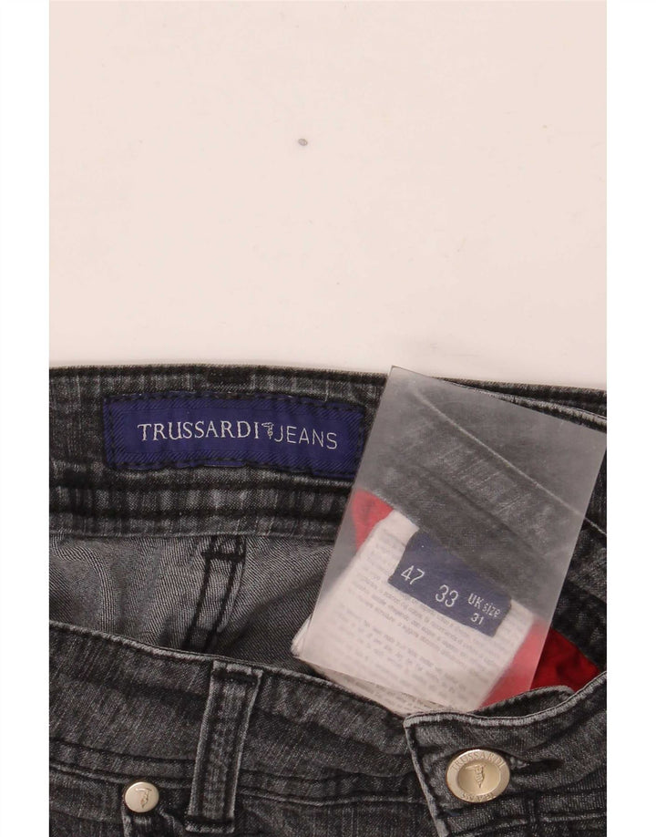 Jeans Dritti Donna Trussardi W31 L30 Grigi