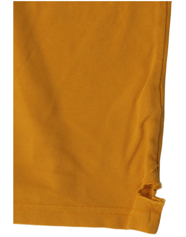 ZARA Mens Polo Shirt Small Yellow