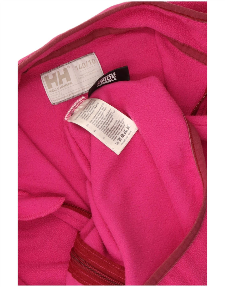 Helly Hansen Pige Fleecejakke 9-10 År Pink Polyester