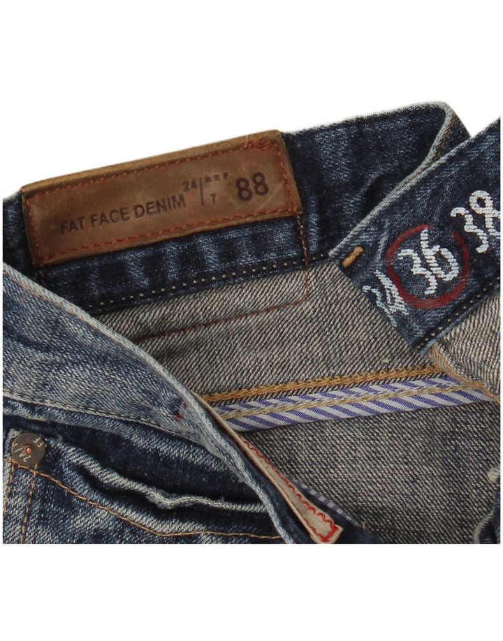 Jeans bootcut da uomo Fat Face W36 L32 cotone blu navy