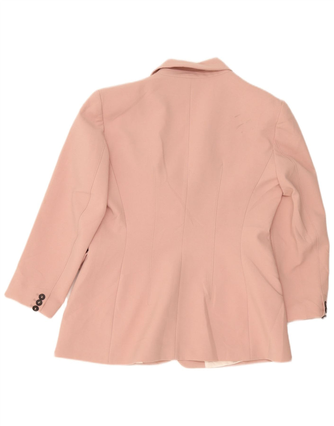 Zara Veste Blazer 2 Boutons Femme UK 18 XL Rose