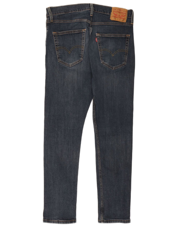 Jeans Levi's Uomo 512 Slim affusolati W34 L30 Blu Navy