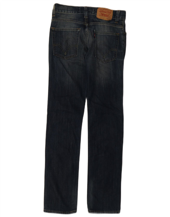 Levi's Mens 511 Slim Jeans W31 L34 Navy Blue Cotton