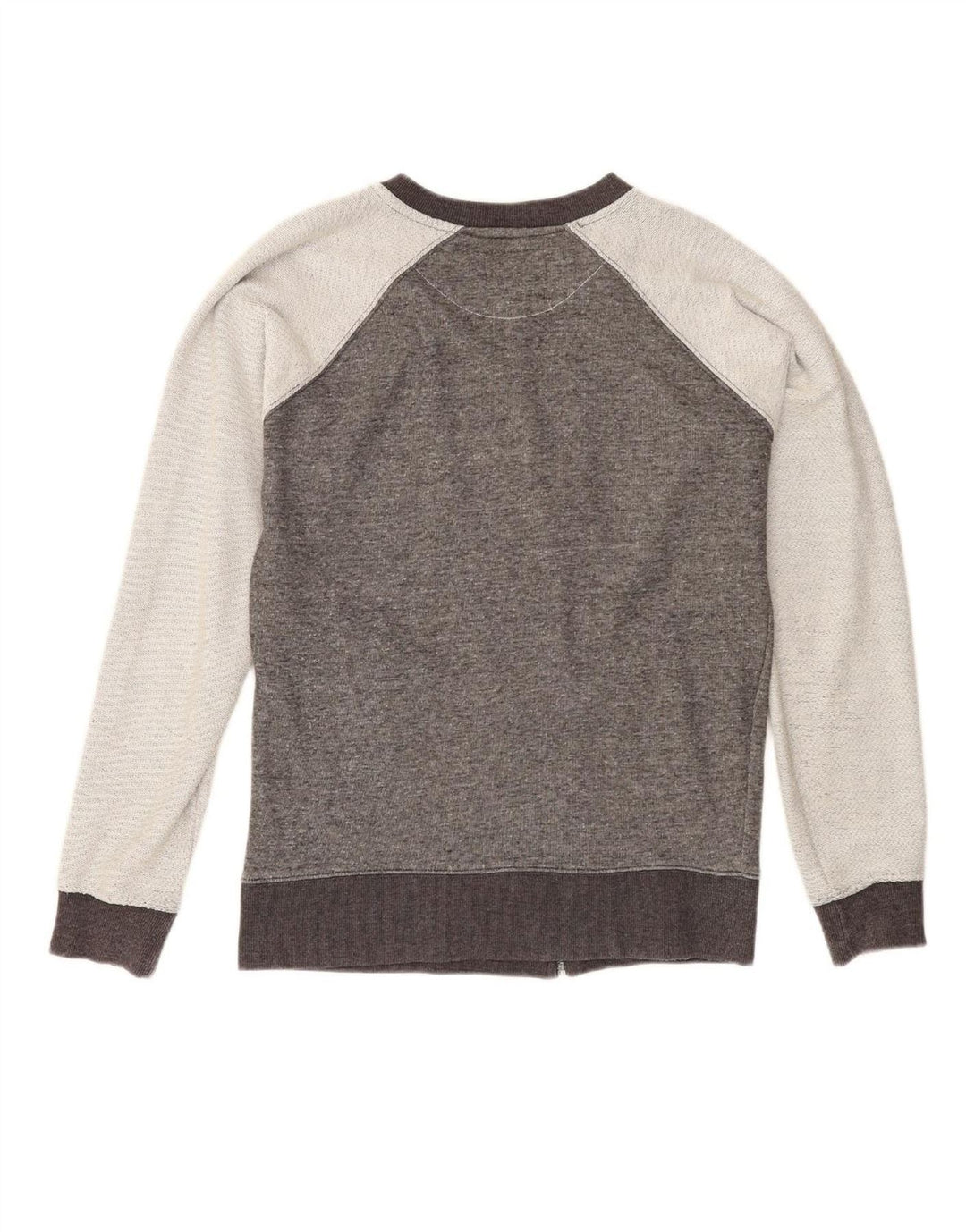 BELLFIELD Mens Tracksuit Top Jacket Medium Grey Colourblock Cotton Vintage Bellfield and Second-Hand Bellfield from Messina Hembry 