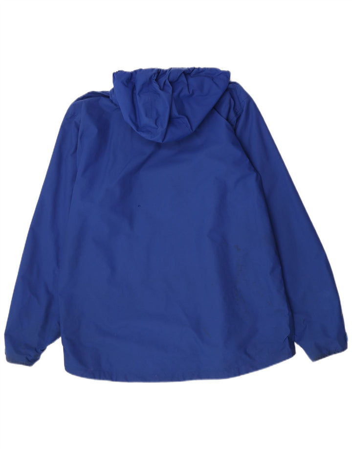 Berghaus Mens Hooded Rain Jacket UK 40 Large Blue Polyamide