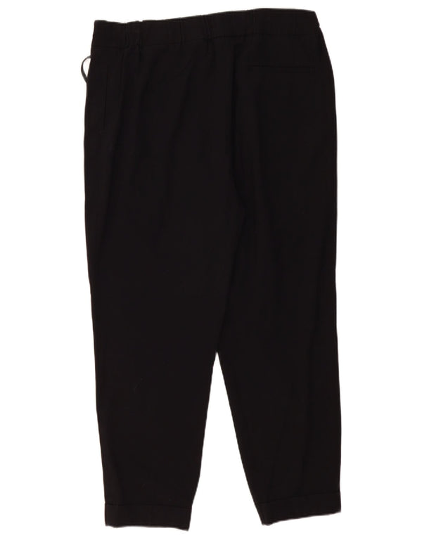 Marks & Spencer Dame tilspidsede fritidsbukser UK 16 Large W36 L27 Black