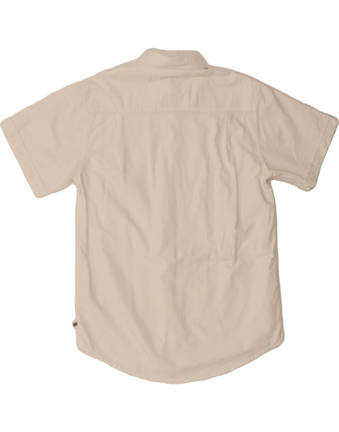 SERGIO TACCHINI Mens Short Sleeve Shirt Large White Cotton Vintage Sergio Tacchini and Second-Hand Sergio Tacchini from Messina Hembry 