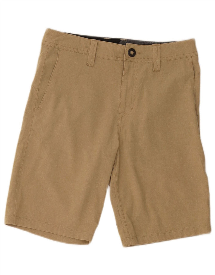 Volcom Mens Chino Shorts W28 Medium Beige Polyester