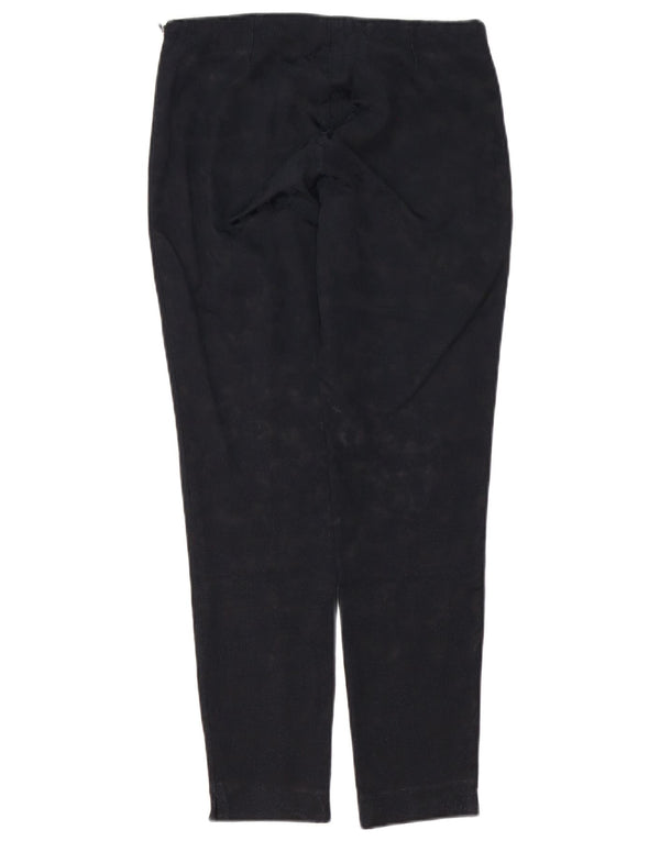 Liu Jo Damen Ajay Slim Freizeithose IT 40 Small W28 L27 Schwarz kariert