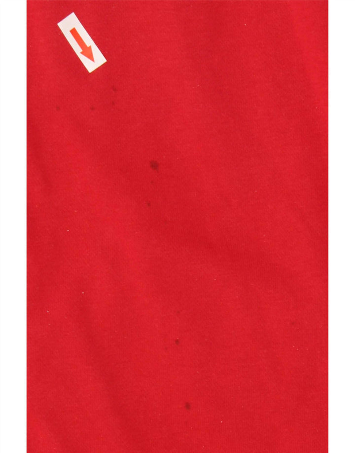 Giacca da ginnastica da uomo Fila color block rosso medio