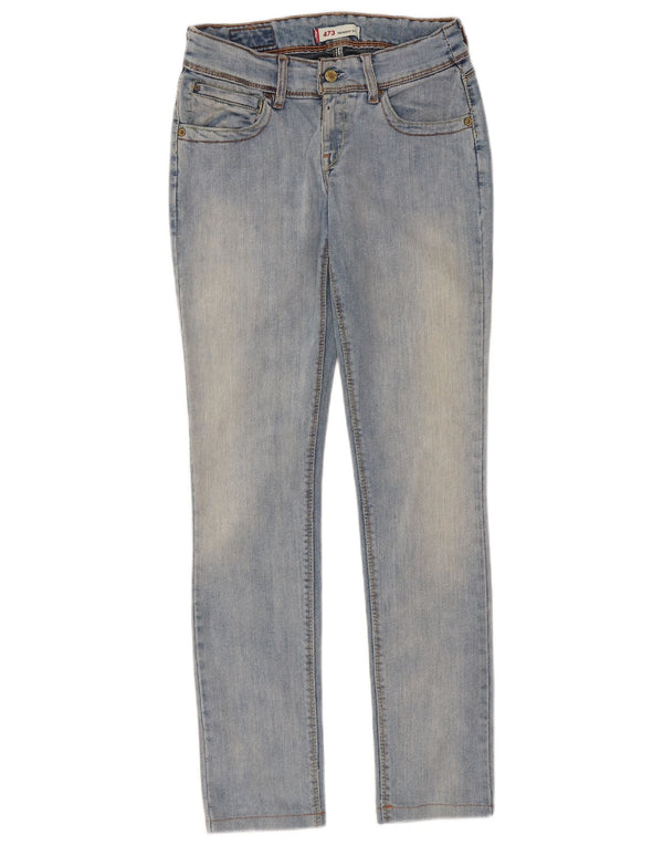 Calça jeans feminina Levi's 473 skinny W29 L31 azul algodão
