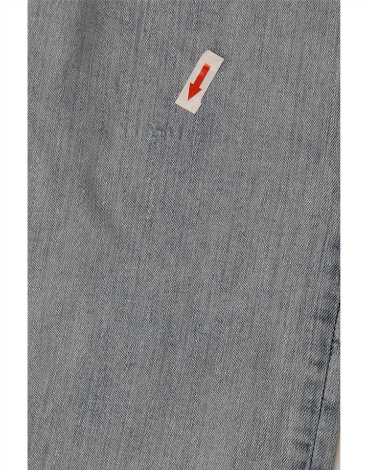 Jeans svasati da donna Zara EU 38 piccoli W28 L34 blu