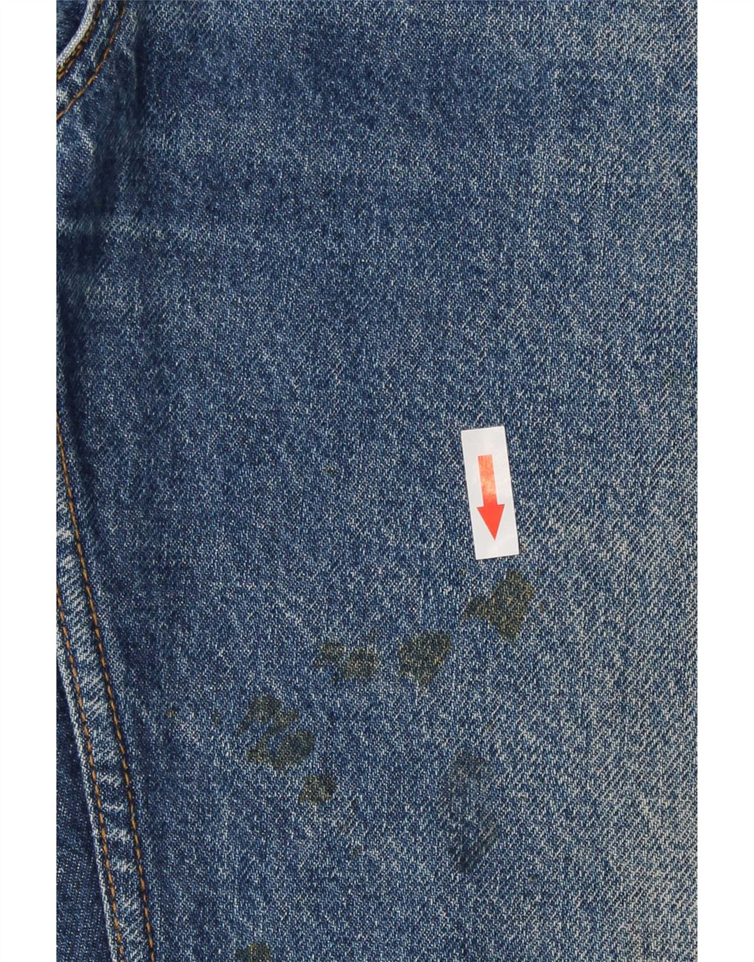 Męskie jeansy Levi's 505 Straight W38 L30 Niebieskie