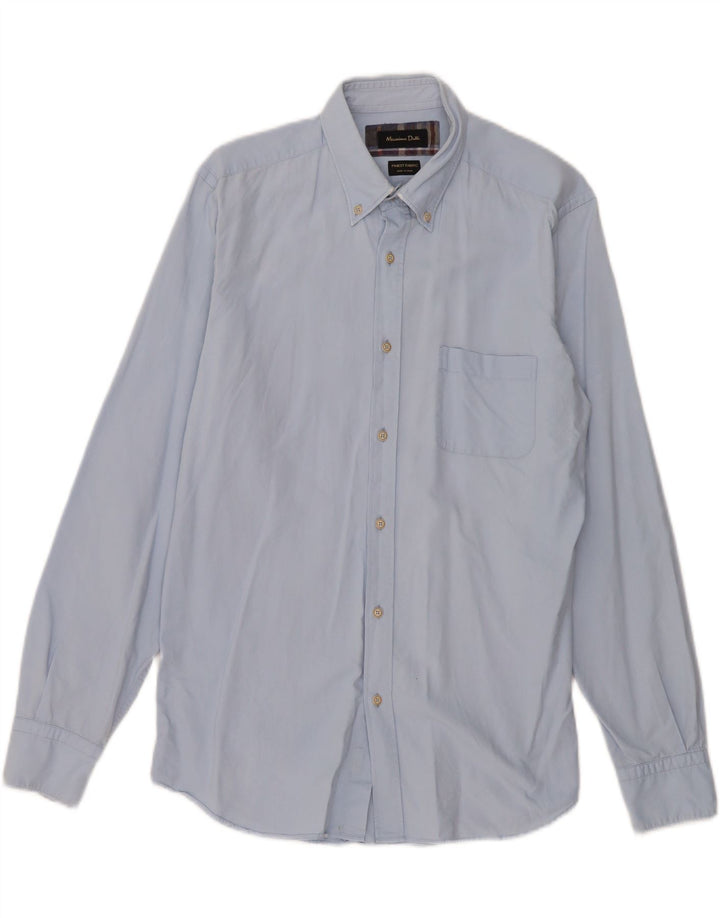 MASSIMO DUTTI Herreskjorte Medium Blå