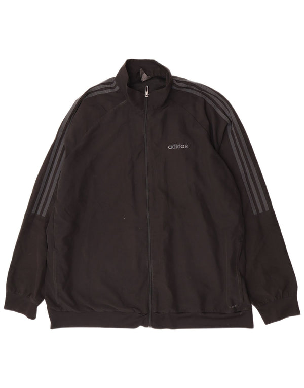 Adidas Træningsdragt til mænd Top Jakke 2XL Sort Polyester Sports