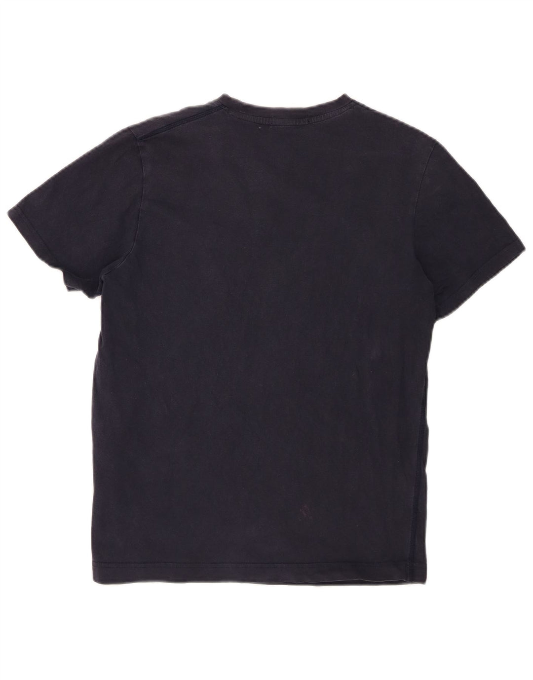 LYLE & SCOTT Mens Heritage T-Shirt Top Medium Navy Blue Cotton