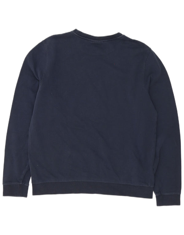Hanorac grafic Calvin Klein pentru bărbați, XL, bumbac bleumarin