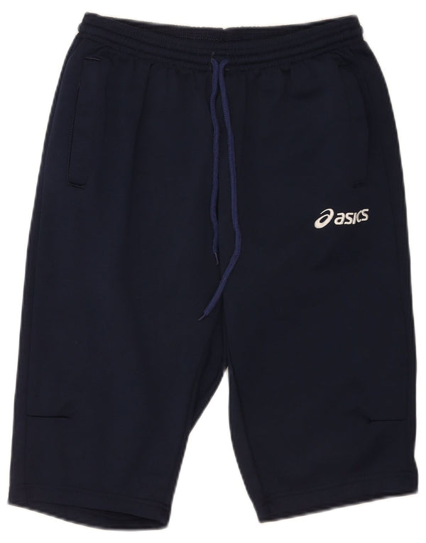 Asics Herre Sportshorts Large Navy Blue Polyester