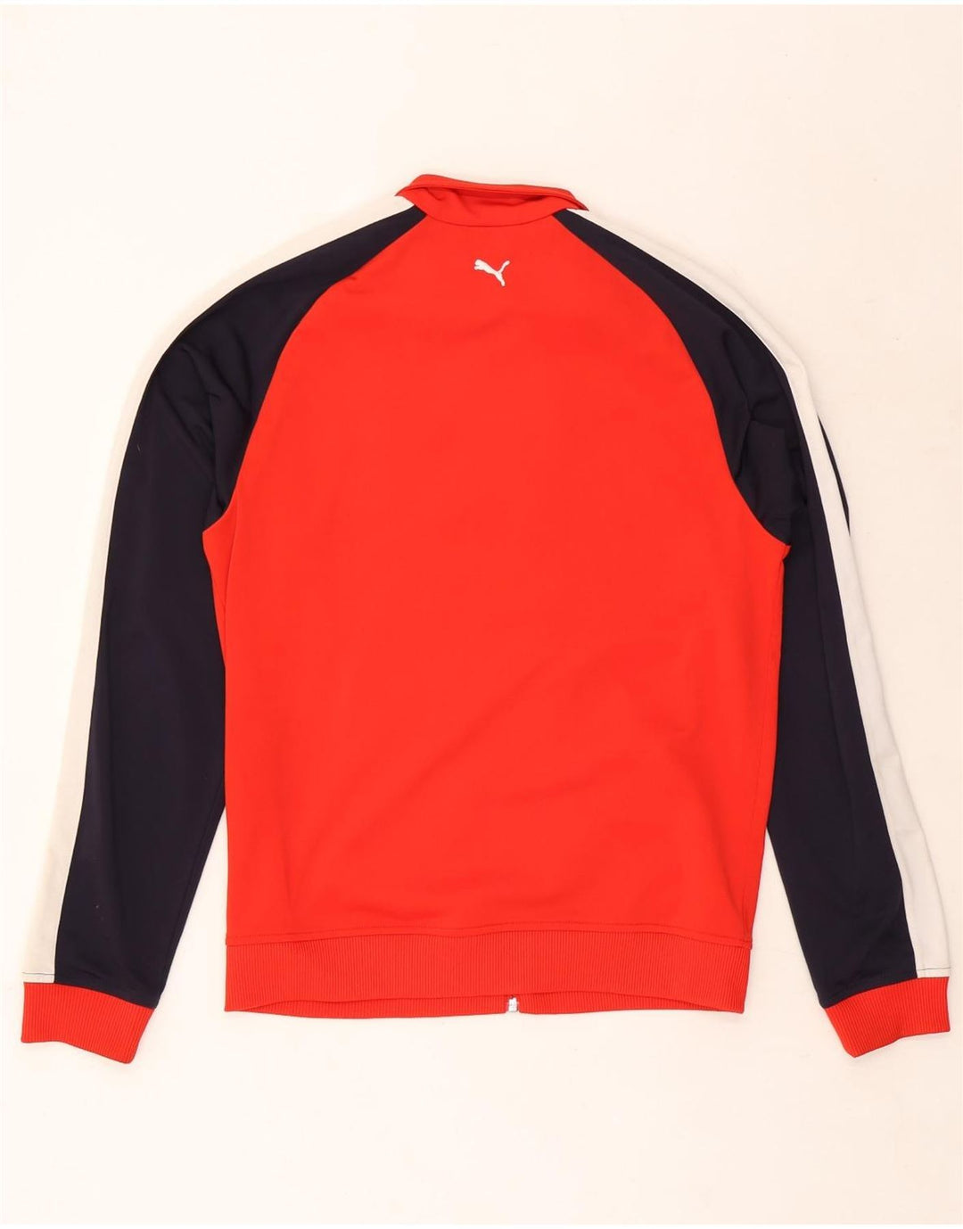 Puma Boys Gornja jakna trenirke 15-16 godina Red Colourblock Poliester