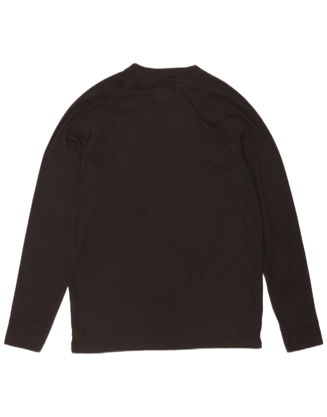 Mountain Warehouse Mens Top Long Sleeve Large Black Polyester