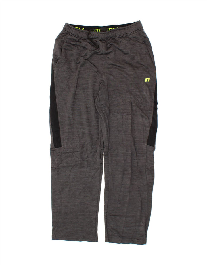 RUSSELL ATHLETIC Mens Tracksuit Trousers Medium  Grey Colourblock Vintage Russell Athletic and Second-Hand Russell Athletic from Messina Hembry 