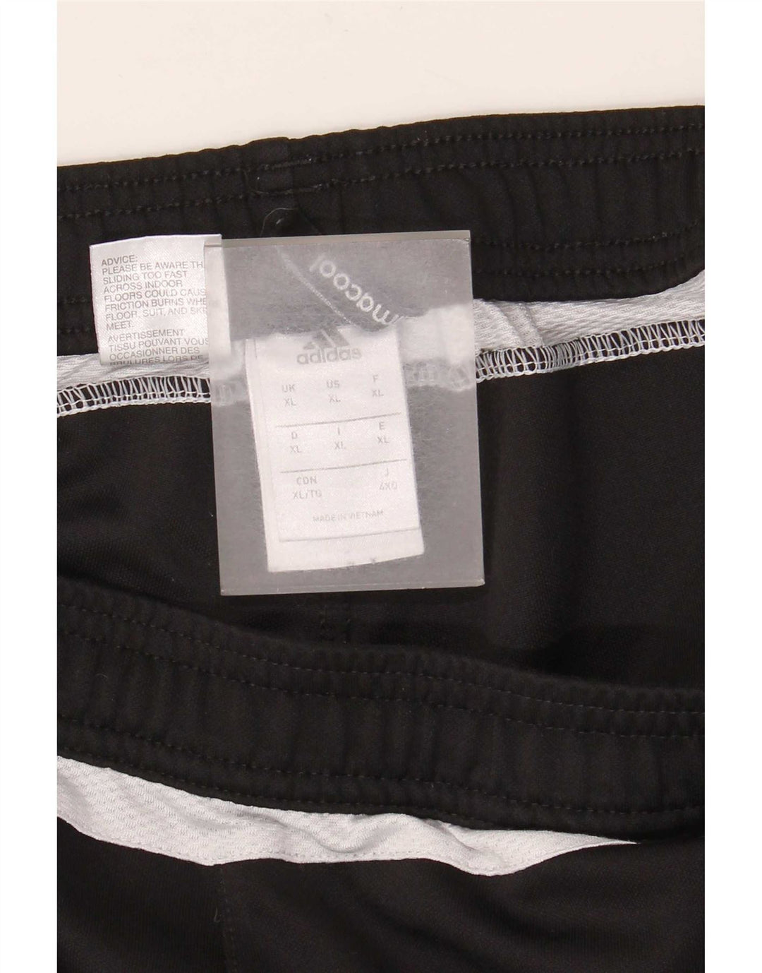 Adidas Mens Climacool Tracksuit Trousers XL Black Colourblock Polyester
