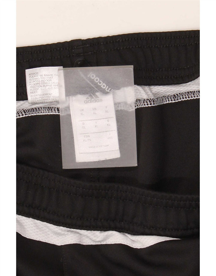 Adidas Mens Climacool Tracksuit Trousers XL Black Colourblock Polyester