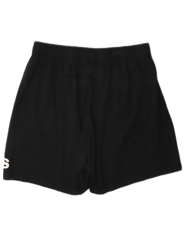 Pantaloncini sportivi Adidas da uomo con grafica media in cotone nero