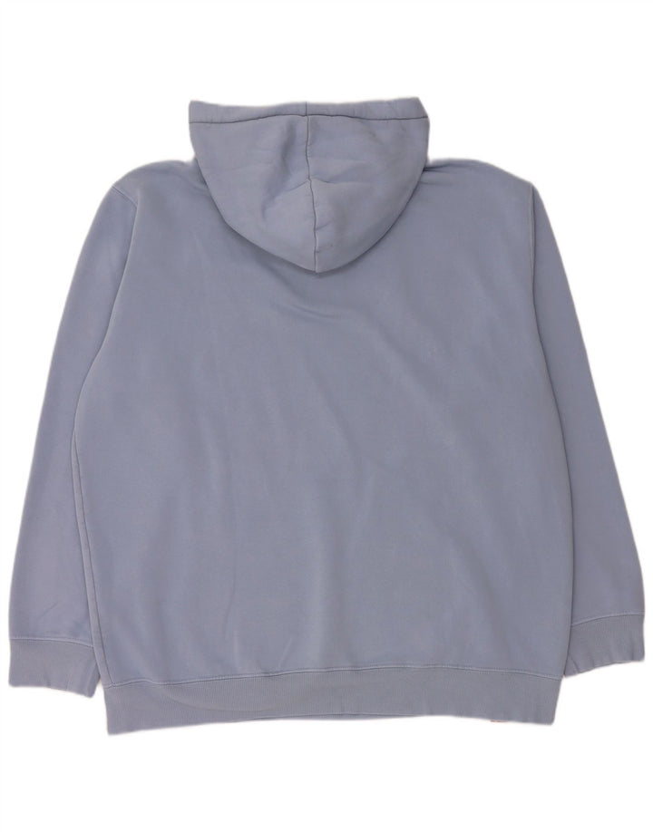Alpha Industries Mens Hoodie Jumper 3XL Blue
