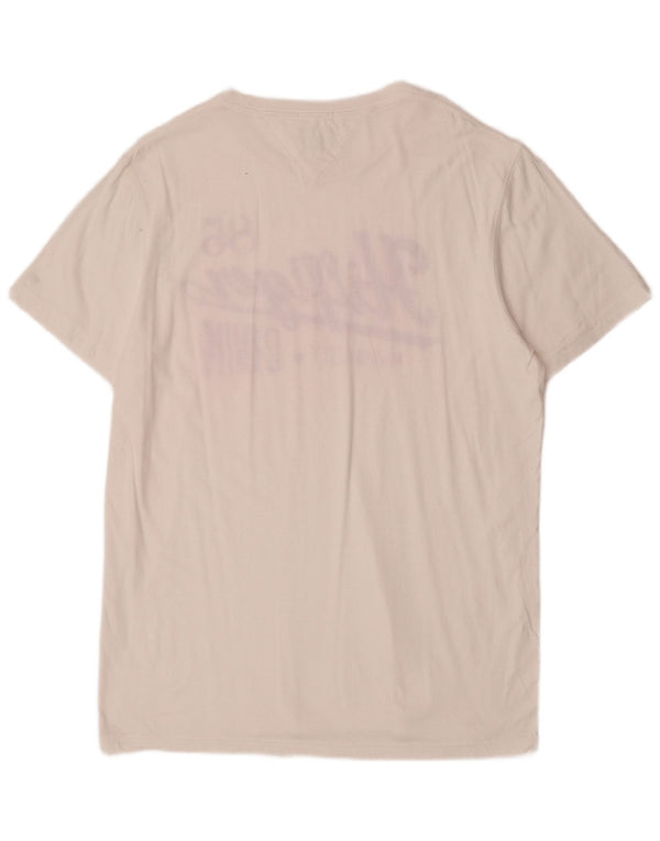 Ανδρικό γραφικό T-Shirt Tommy Hilfiger Top 2XL Λευκό
