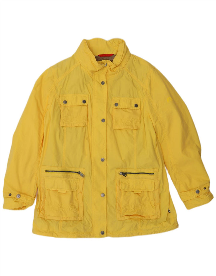KLEPPER Jachetă de ploaie cu glugă pentru femei UK 16 Large Yellow