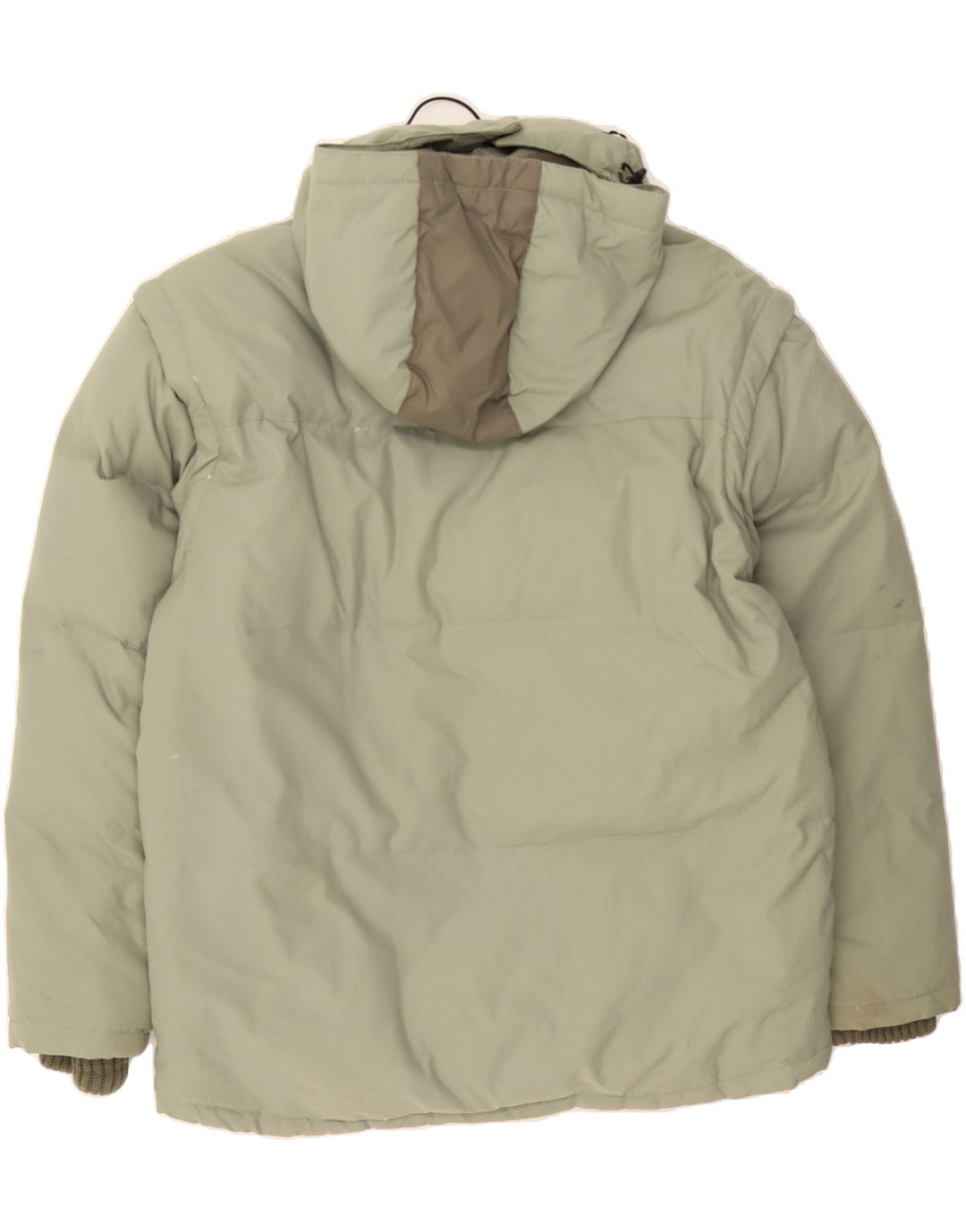 FILA Mens Hooded Padded Jacket UK 40 Large Green Polyamide Vintage Fila and Second-Hand Fila from Messina Hembry 