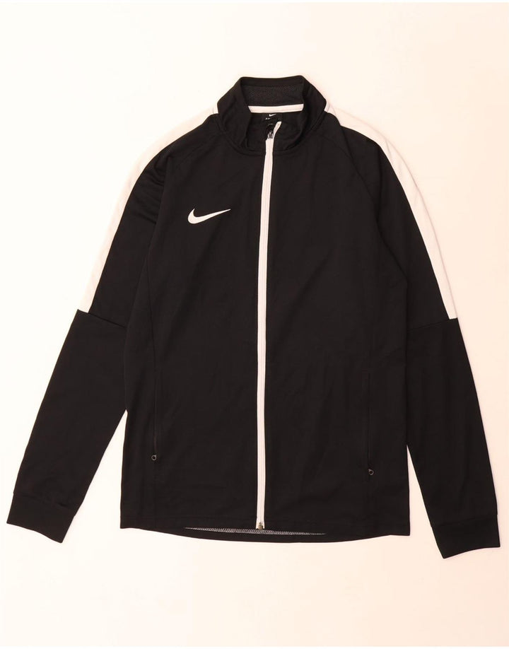 Nike Herre Dri Fit træningsdragt Topjakke Medium Sort Colourblock Polyester