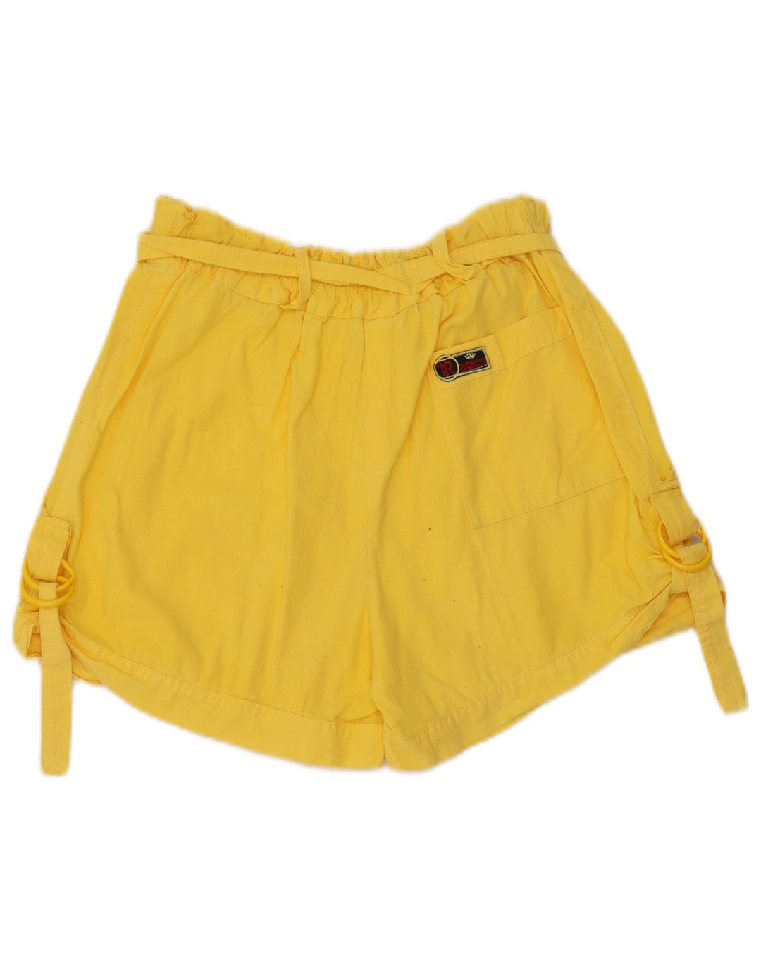 Vintage Womens Cargo Shorts W28 Medium Yellow