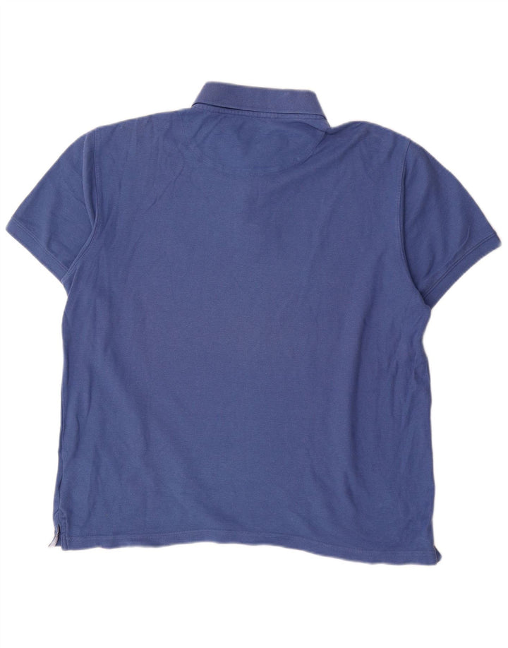 Paul Rosen Mens Polo Shirt Large Blue